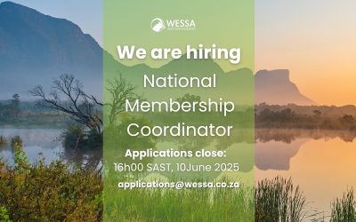 Join our team: National Membership Coordinator vacancy at WESSA