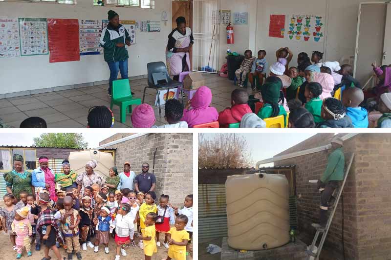 ECD Practitioners at Qalabotjha Creche