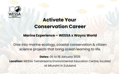 Activate Your Conservation Career with Waynz World & WESSA