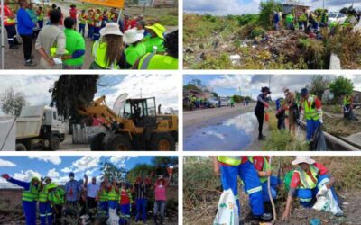 Green Rising Project: Earth Day action restores illegal dumping sites in Boitekong, Northwest Province