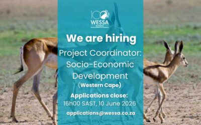 Join our Team: Project Coordinator – Socio-Economic Development (SED) Western Cape