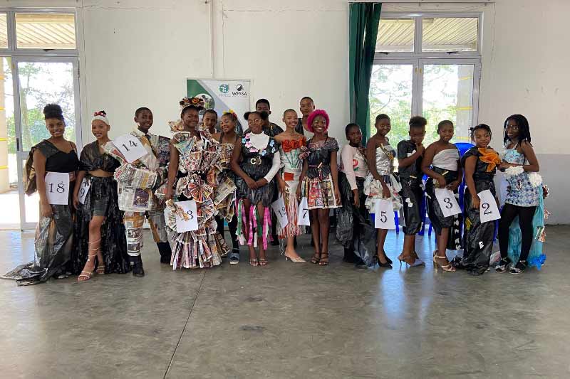 Sun International Schools shine at Trashion-Art Show, turning waste into creativity