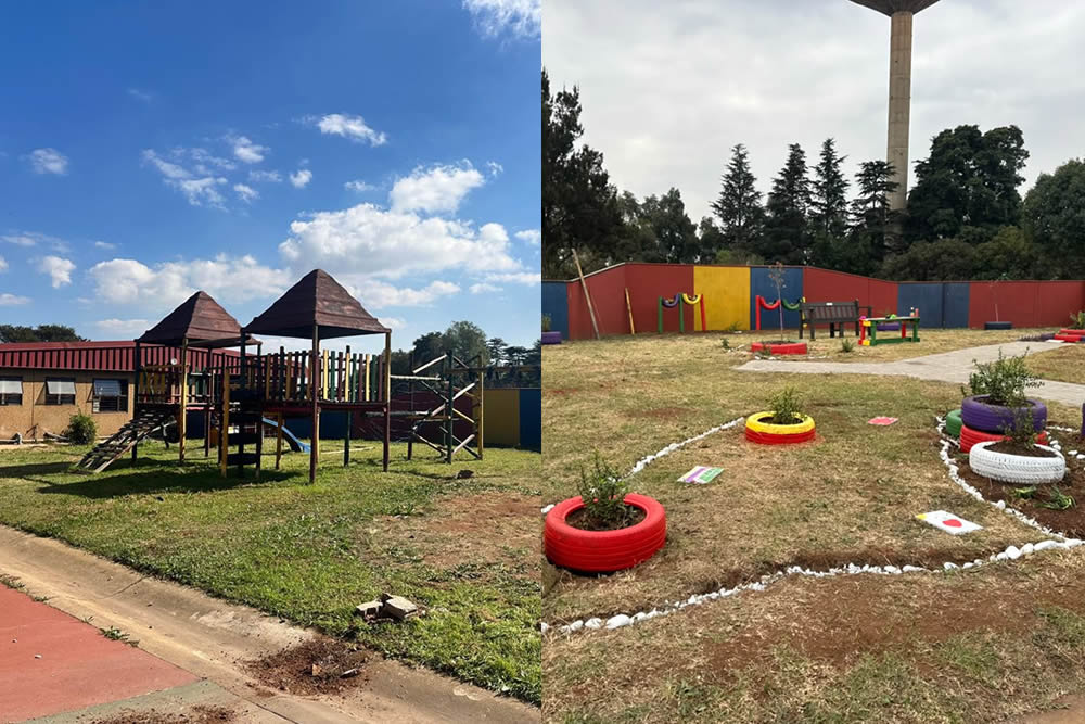 Wispecco Sensory Garden at Ezibeleni Orthopaedic Home and School for the Physically Disabled